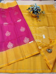 Pure Soft Silk Saree #E7821
