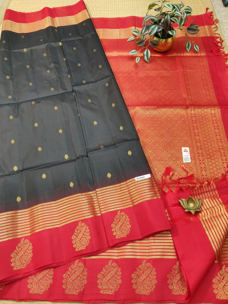 Pure Soft Silk Saree #E7866