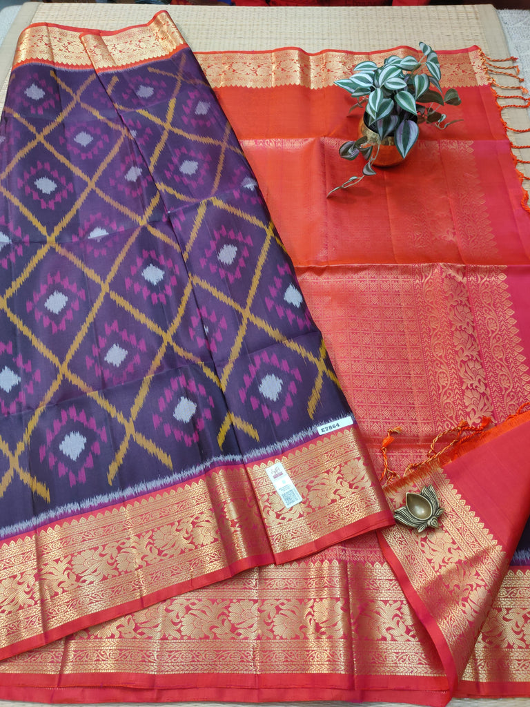 Pure Soft Silk Saree #E7864