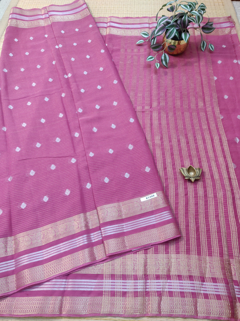 Semi Georgette Sarees #E7488