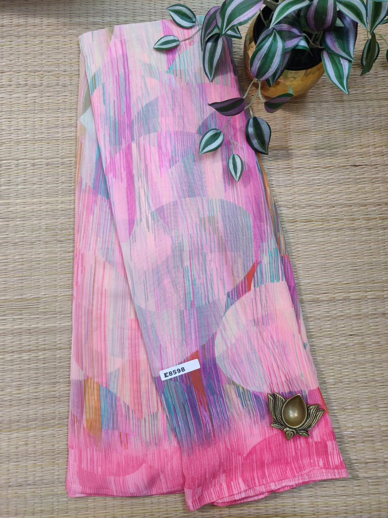 Ruchi Chiffon Sarees #E8598