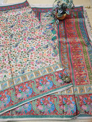 Semi Crepe Sarees #E9029