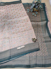 Semi Banarasi Satin Crepe #E9042