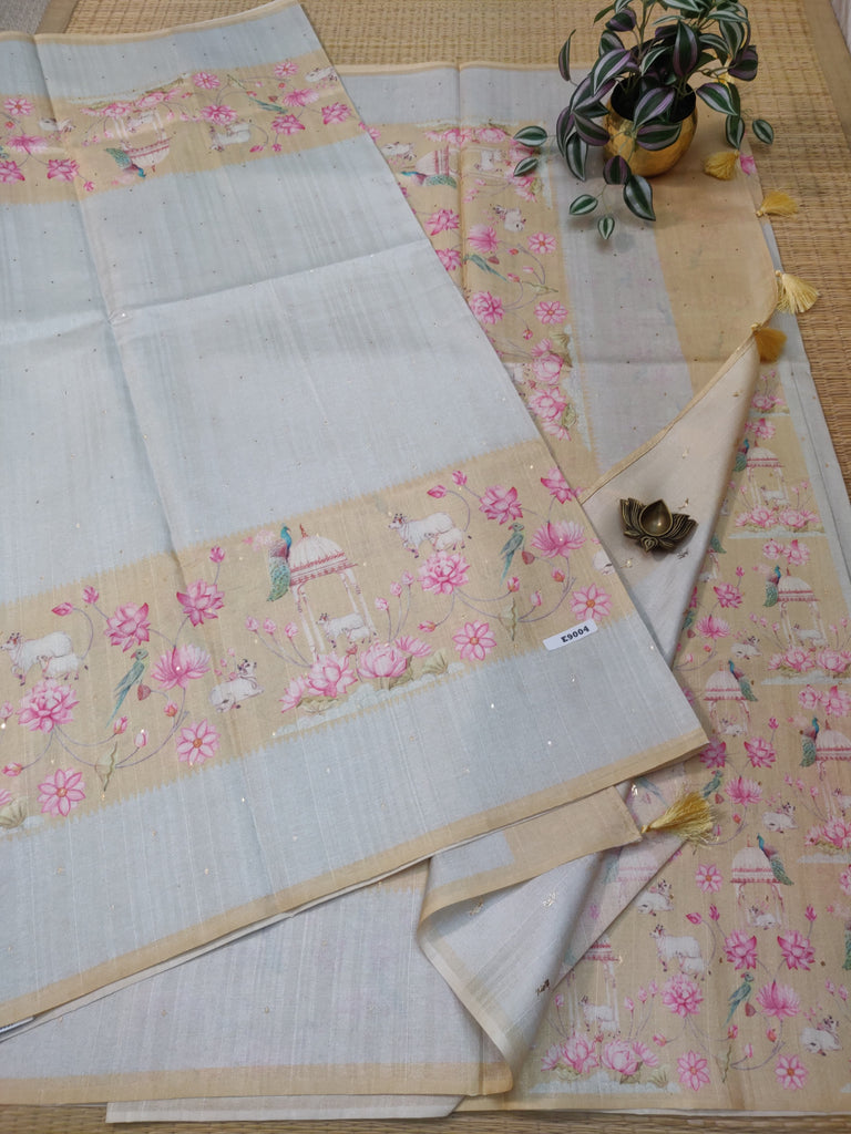 Mutka Tussar Silk# E9004