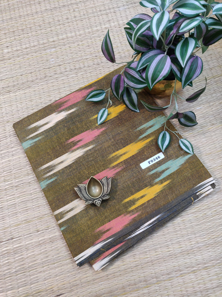 Ikkat Blouse Fabric #F0346