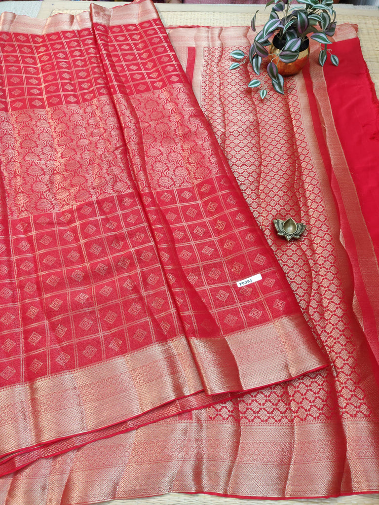 Semi Georgette Sarees #F0381