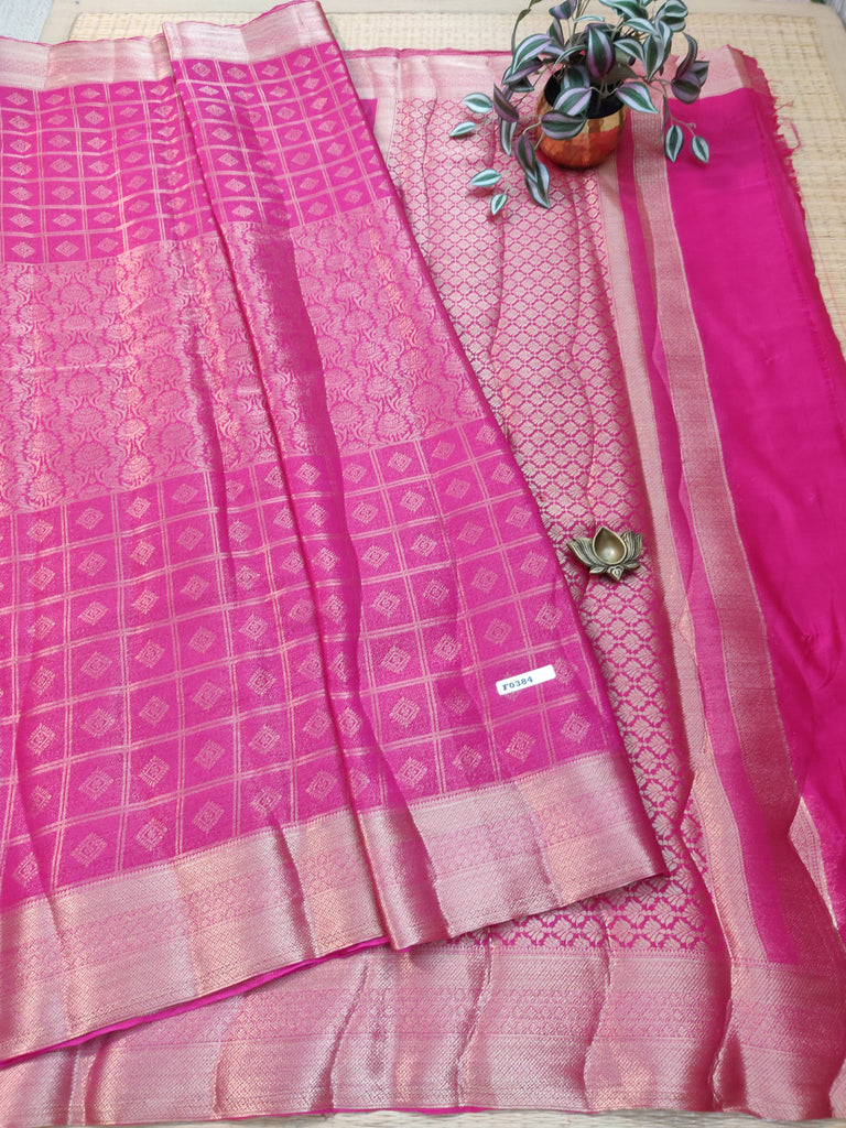 Semi Georgette Sarees #F0384