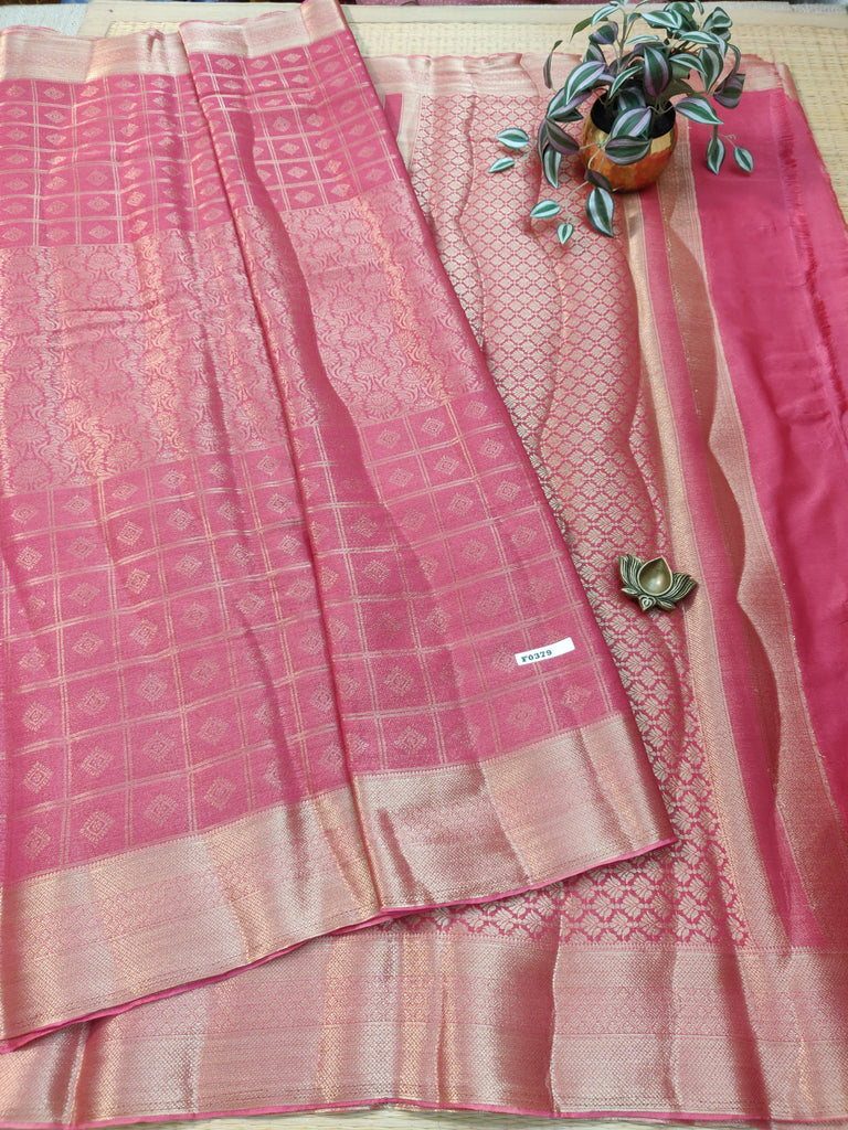 Semi Georgette Sarees #F0379