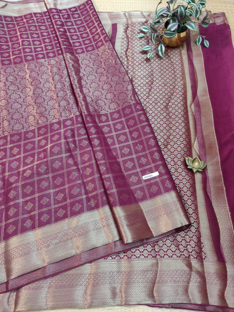 Semi Georgette Sarees #F0382