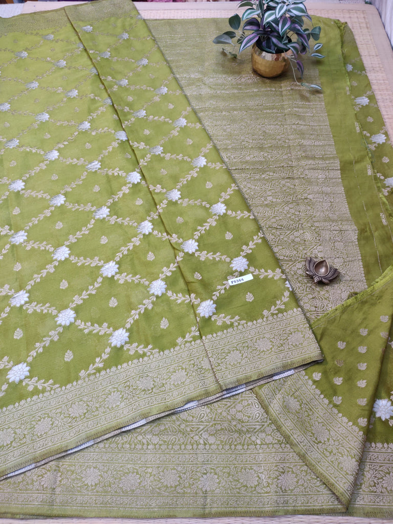 Semi Banarasi Georgette #F0364