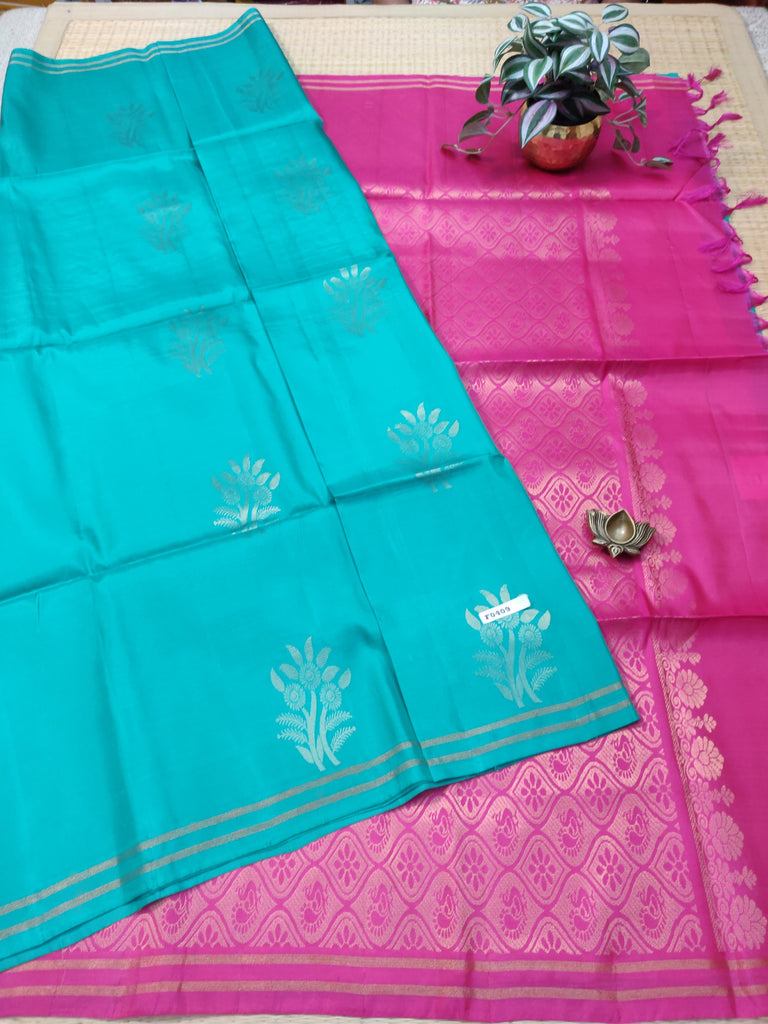 Silk Mix Sarees #F0409