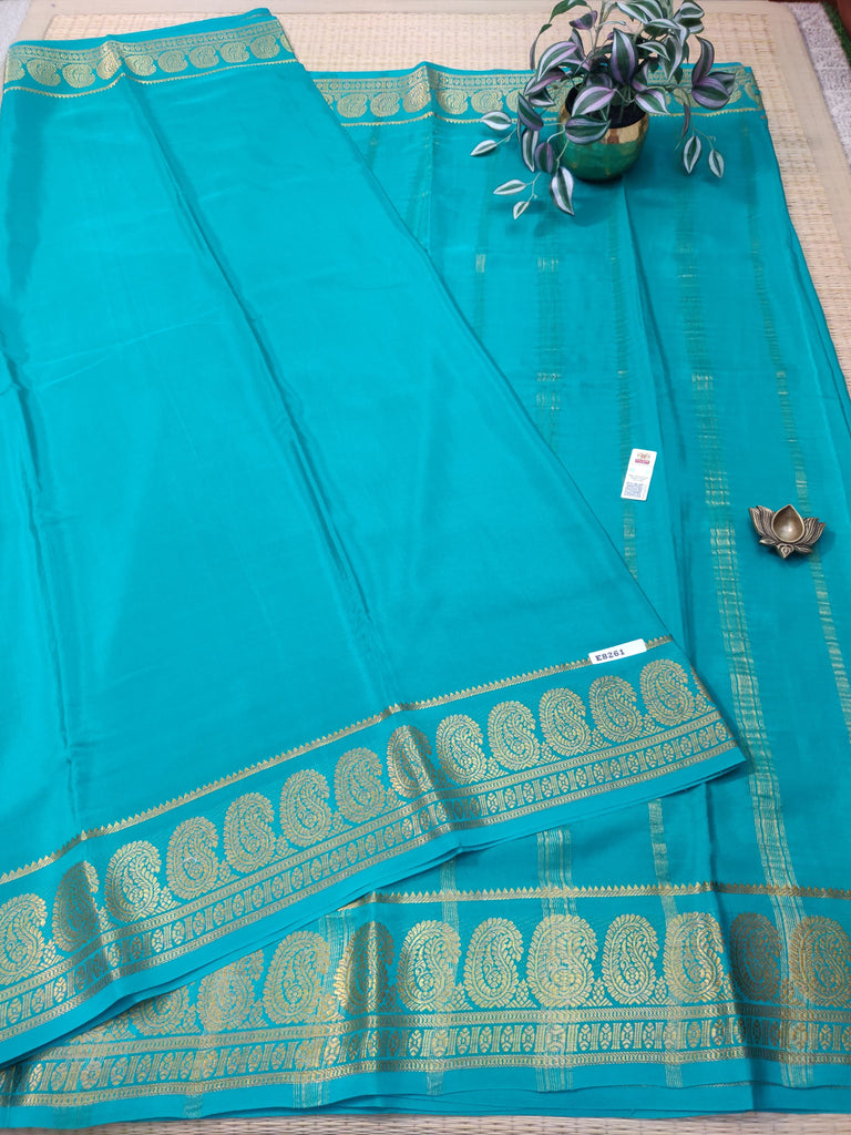Pure Crepe Silk Saree #E8261