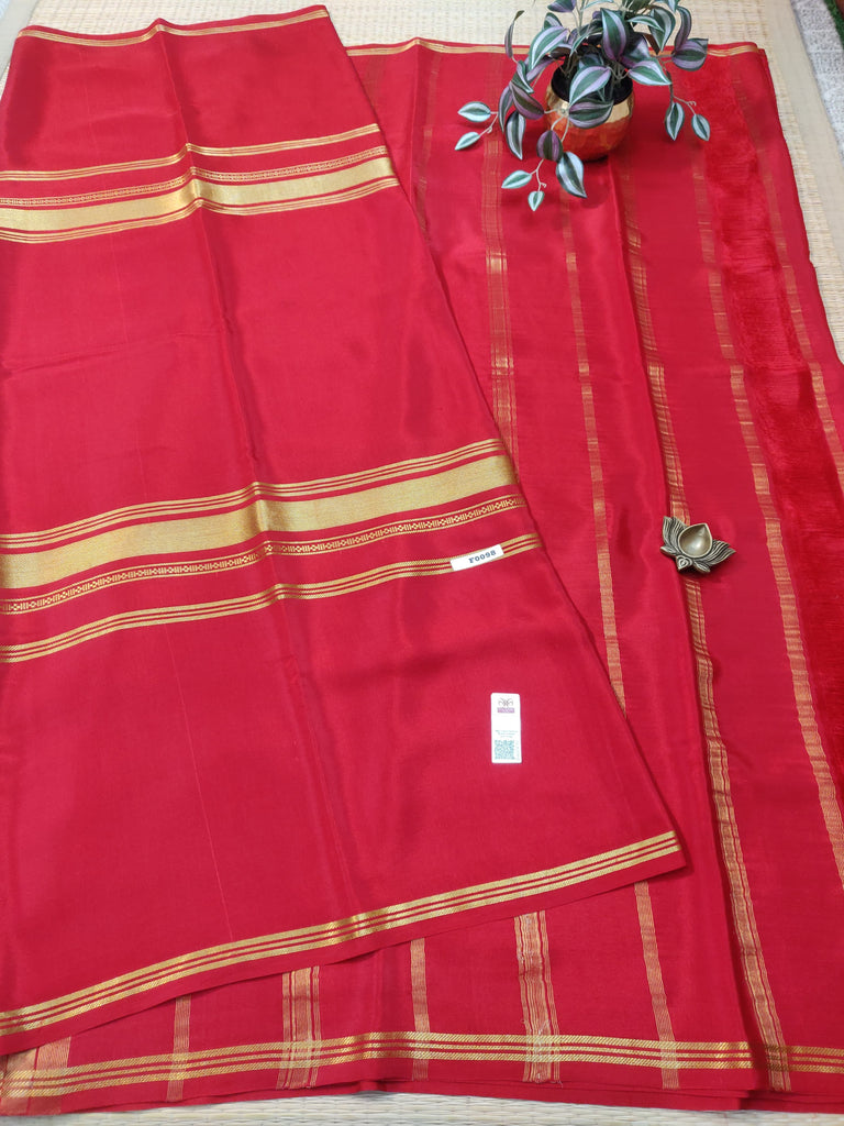 Pure Crepe Silk Saree #F0098