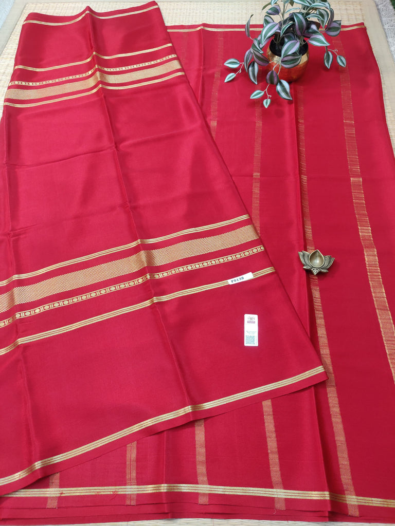 Pure Crepe Silk Saree #F0138