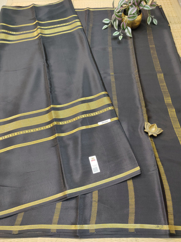 Pure Crepe Silk Saree #F0431