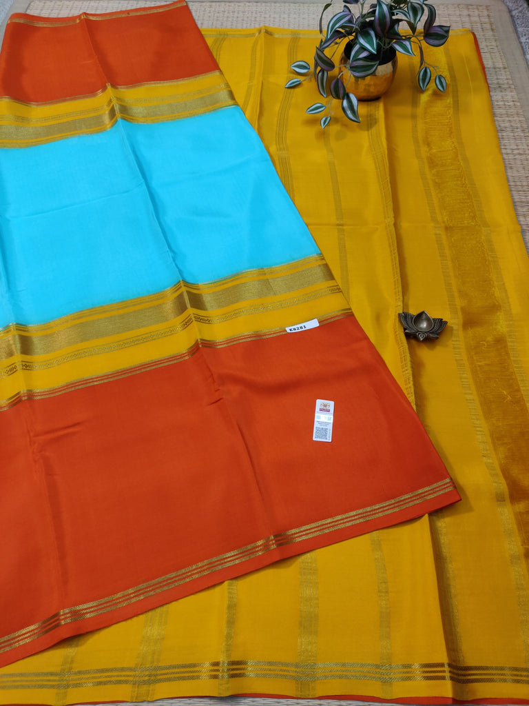 Pure Crepe Silk Saree #E8281