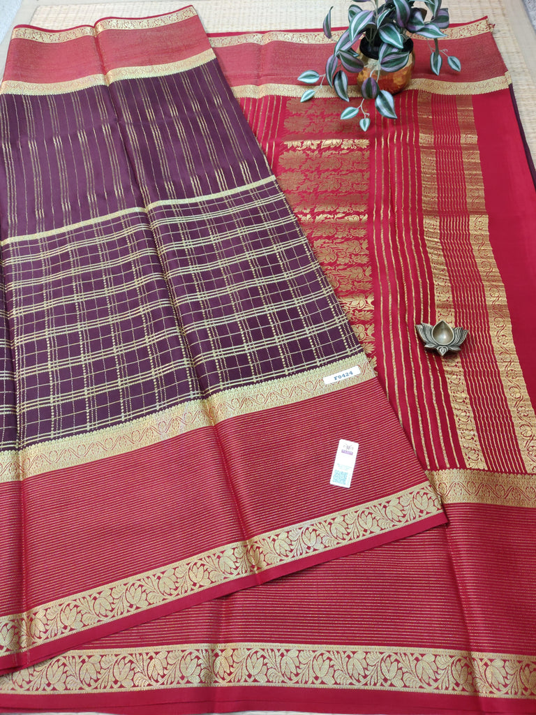 Pure Crepe Silk Saree #F0424