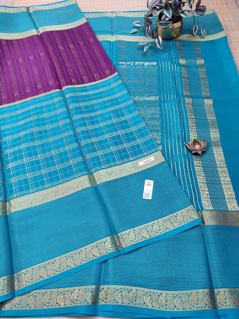 Pure Crepe Silk Saree #F0425