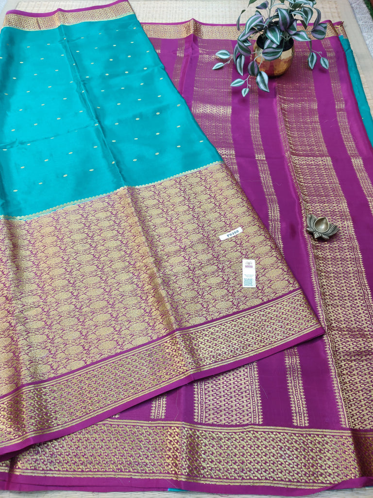 Pure Crepe Silk Saree #F0350