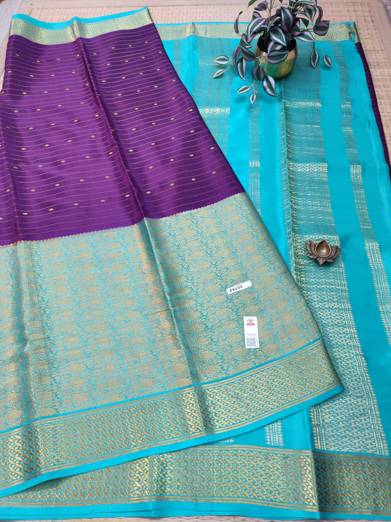 Pure Crepe Silk Saree #F0133