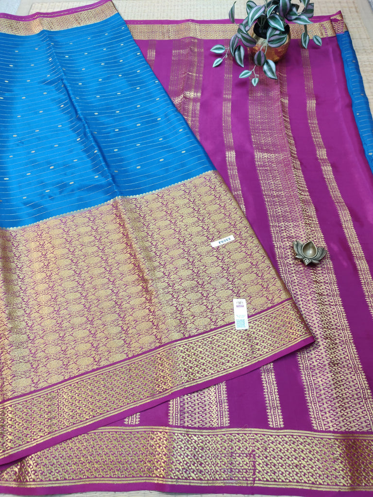 Pure Crepe Silk Saree #F0353
