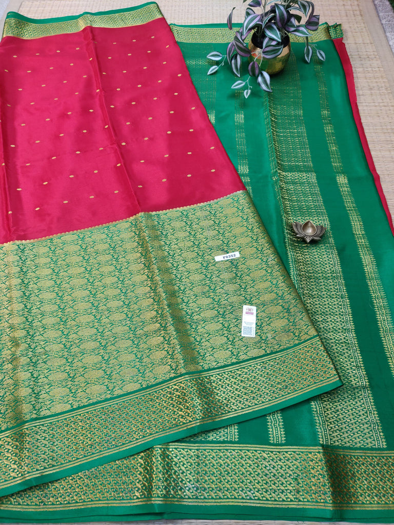 Pure Crepe Silk Saree #F0352