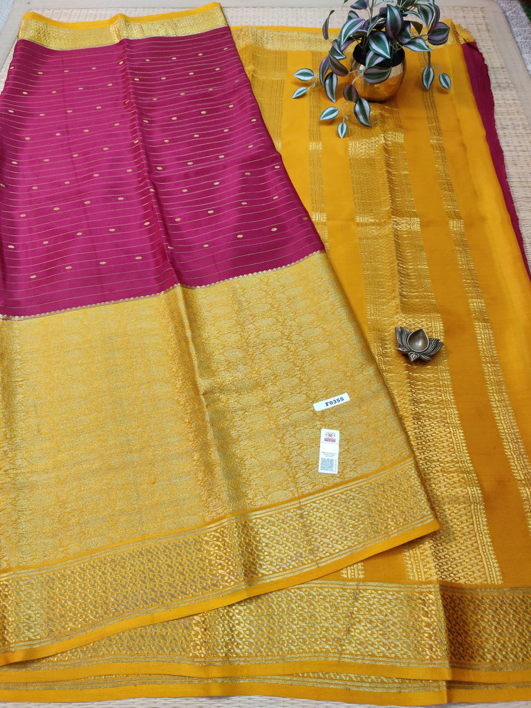 Pure Crepe Silk Saree #F0355