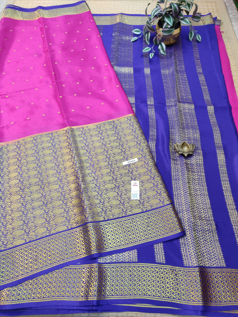 Pure Crepe Silk Saree #F0351