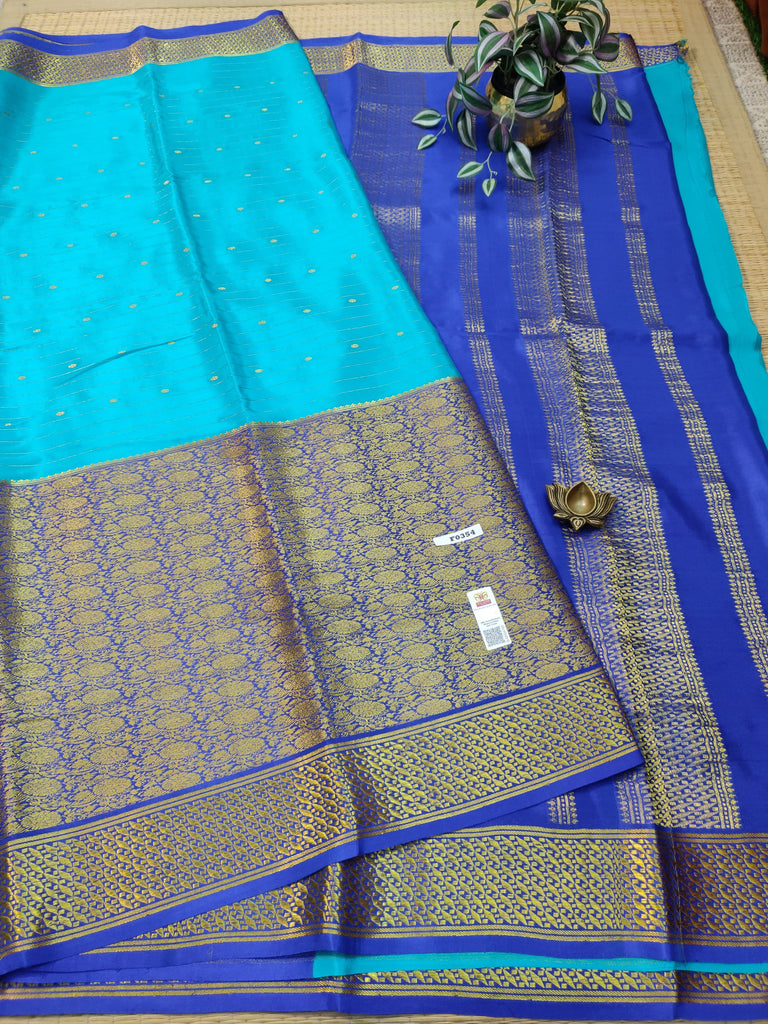 Pure Crepe Silk Saree #F0354