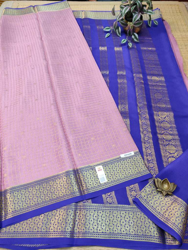 Pure Crepe Silk Saree #F0439