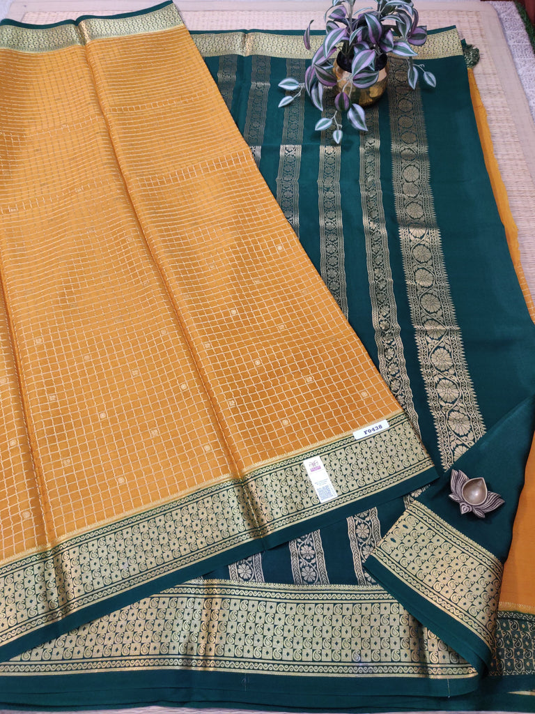 Pure Crepe Silk Saree #F0438