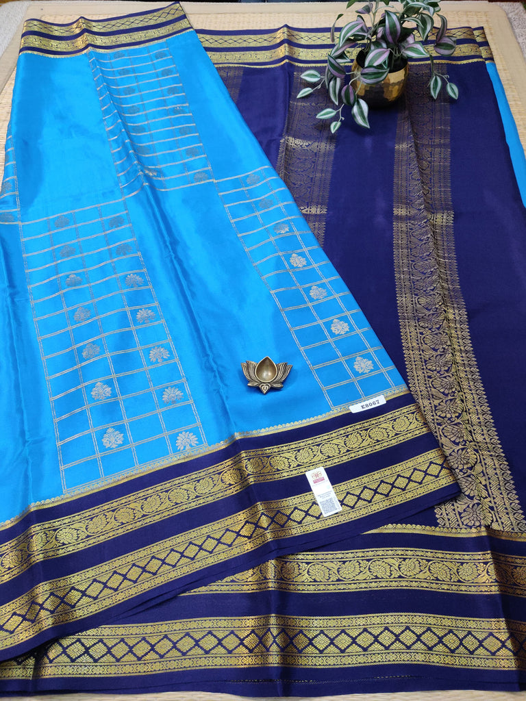 Pure Crepe Silk Saree #E8067
