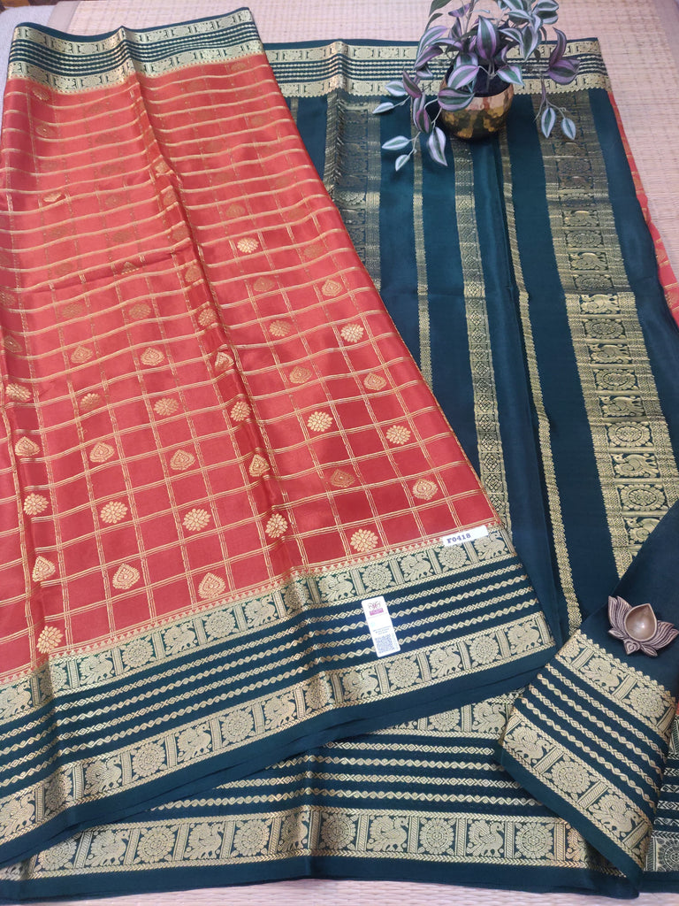 Pure Crepe Silk Saree #F0418