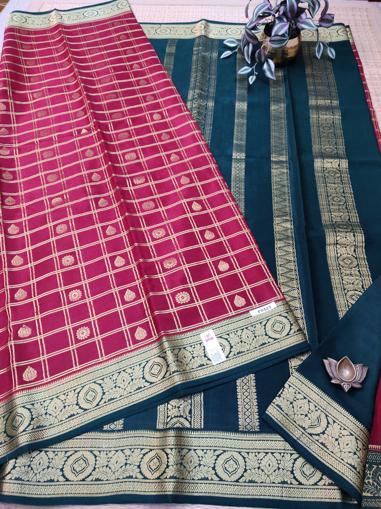 Pure Crepe Silk Saree #F0427
