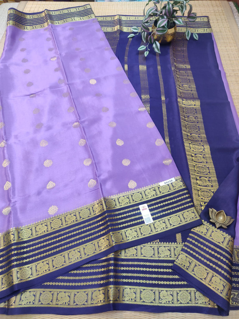 Pure Crepe Silk Saree #E8150