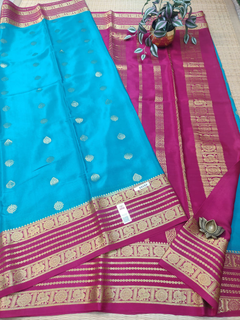 Pure Crepe Silk Saree #E8153