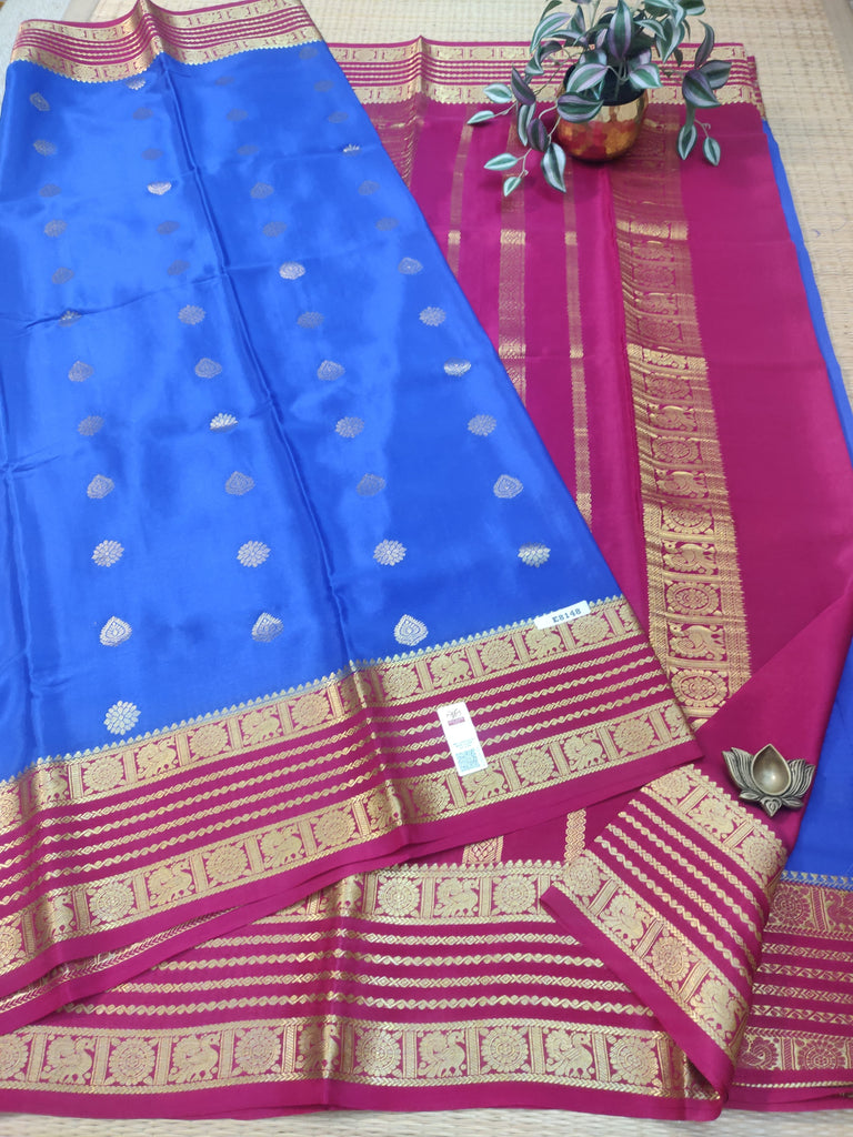 Pure Crepe Silk Saree #E8148