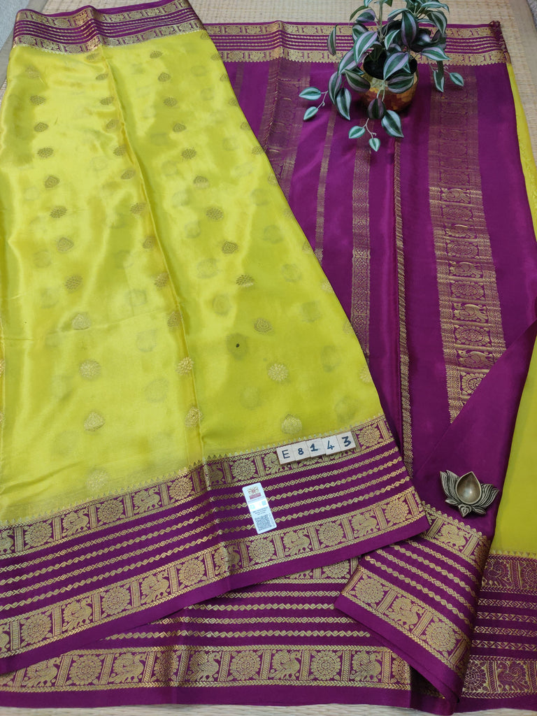 Pure Crepe Silk Saree #E8143