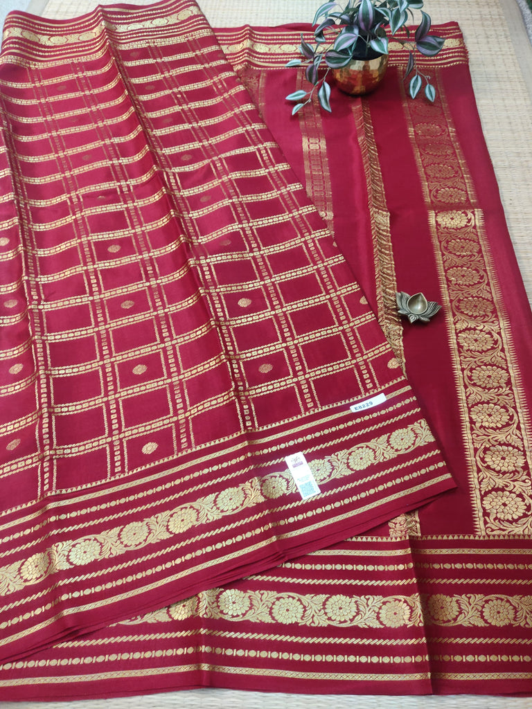 Pure Crepe Silk Saree #E8229