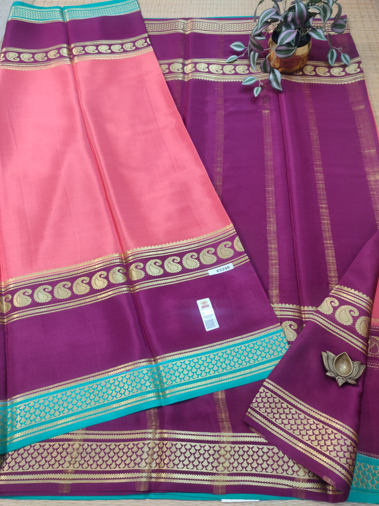Pure Crepe Silk Saree #E7240