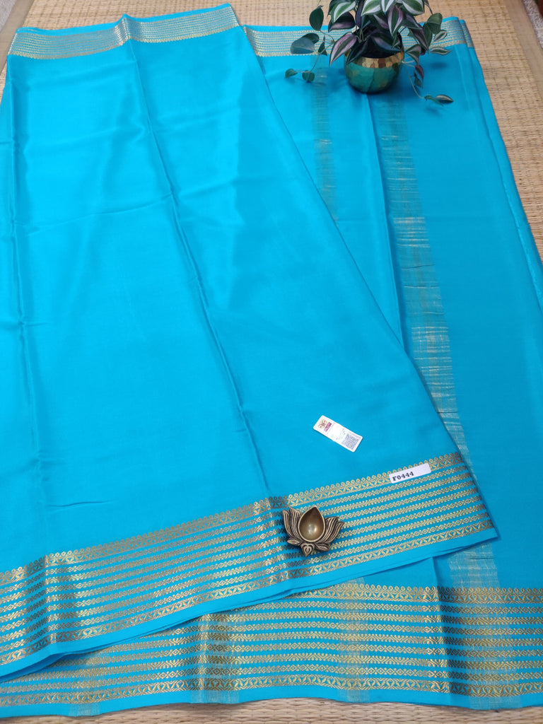 Pure Crepe Silk Saree #F0444
