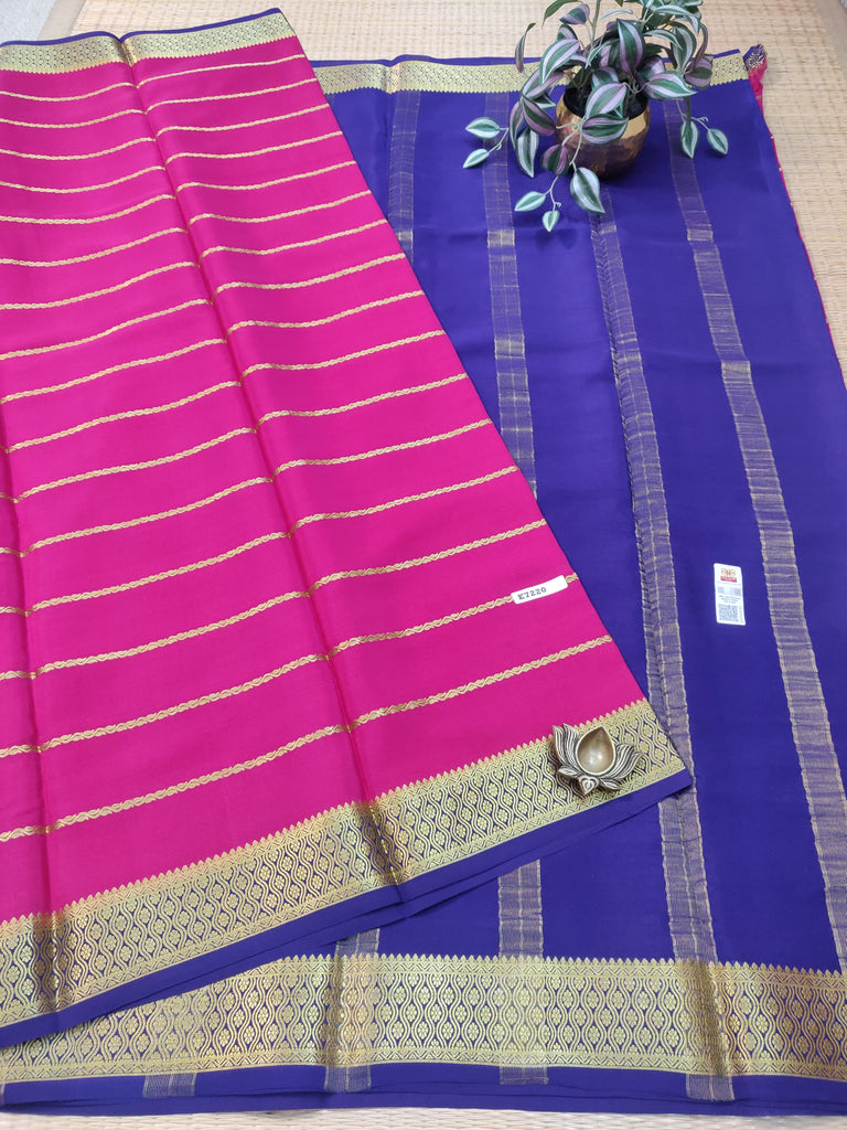 Pure Crepe Silk Saree #E7220