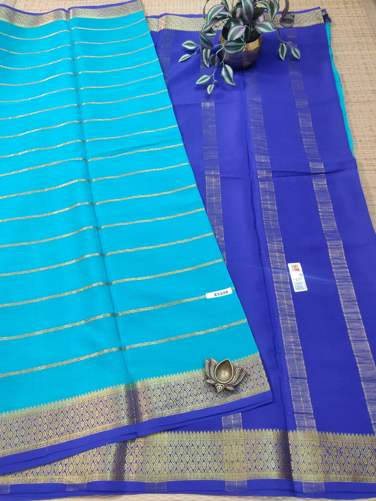 Pure Crepe Silk Saree #E7226
