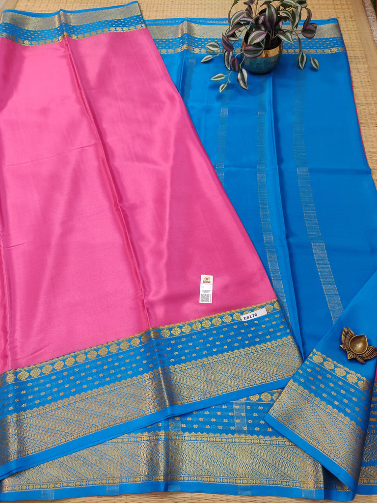 Pure Crepe Silk Saree #E8178