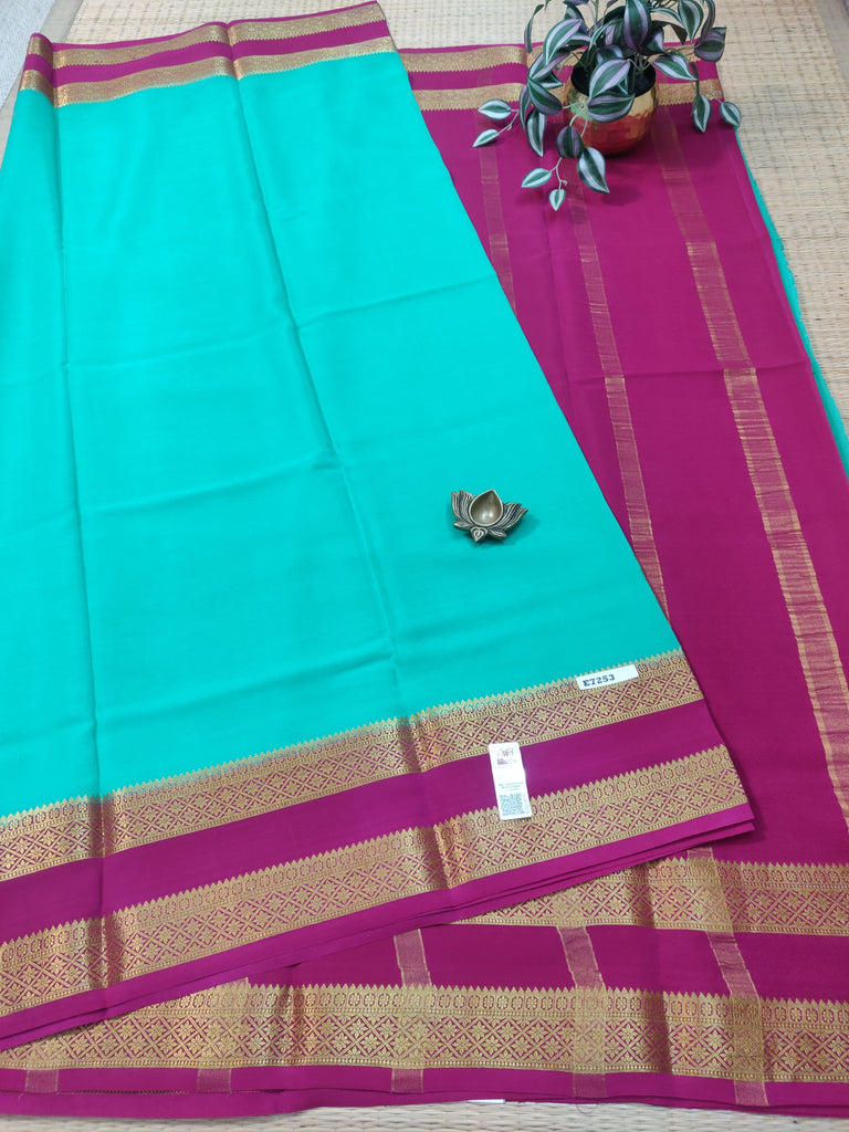 Pure Crepe Silk Saree #E7253
