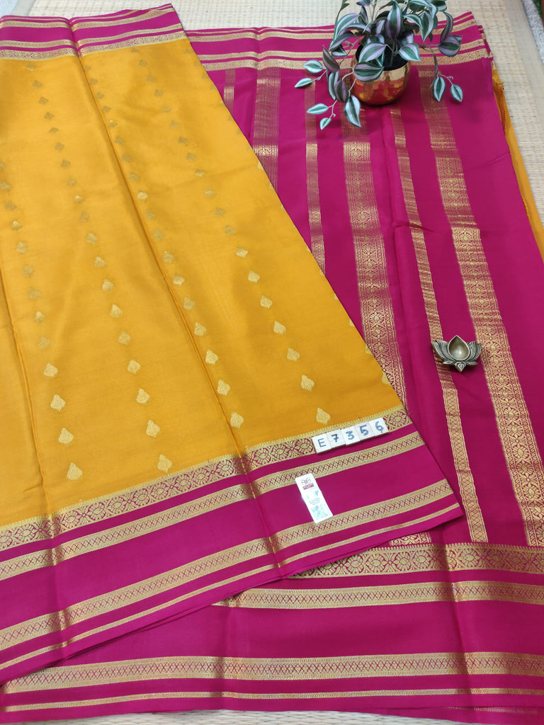 Pure Crepe Silk Saree #E7356