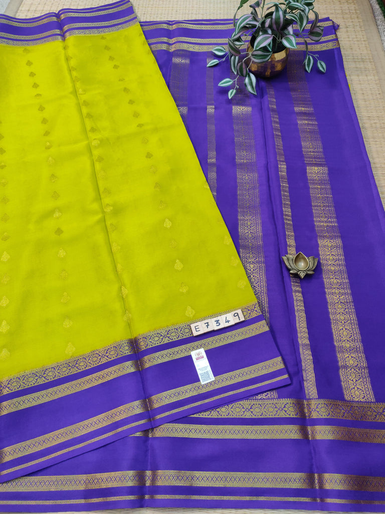 Pure Crepe Silk Saree #E7349