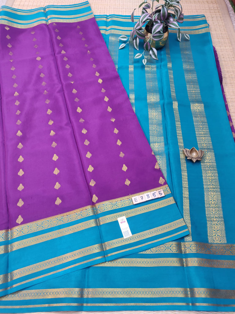 Pure Crepe Silk Saree #E7355