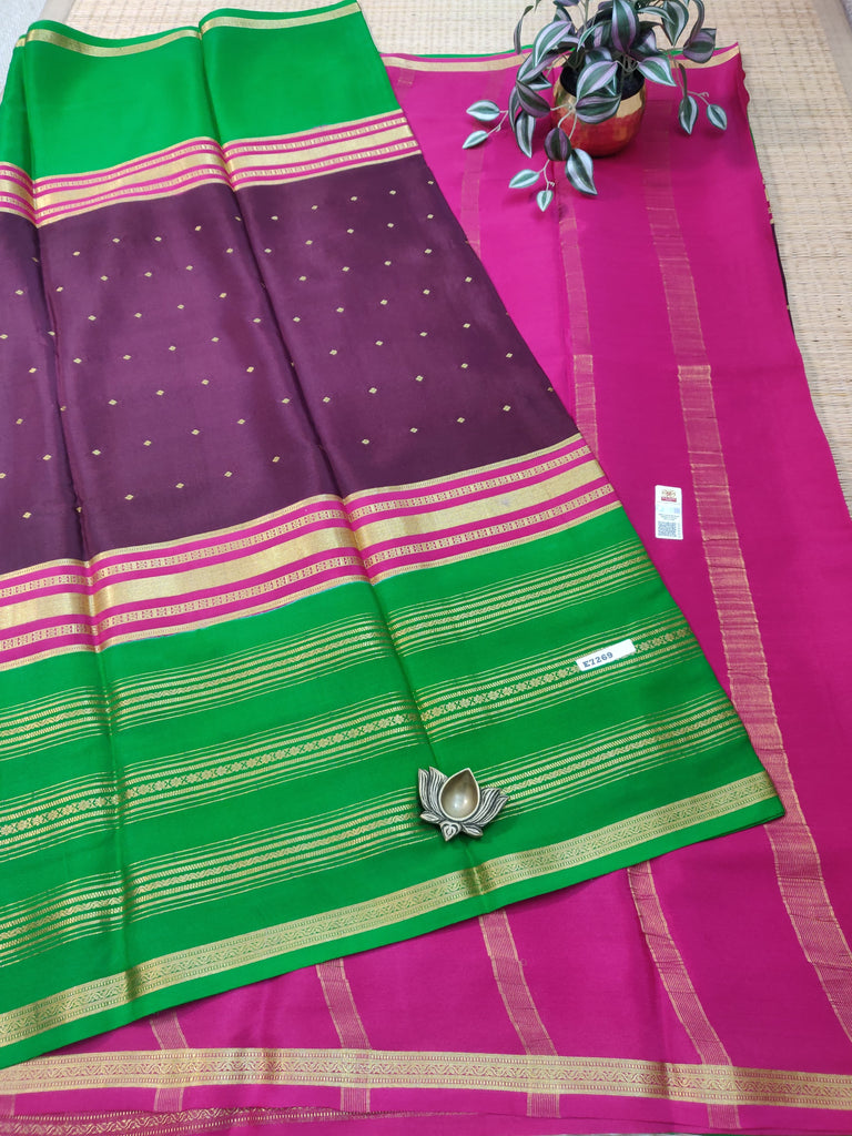 Pure Crepe Silk Saree #E7269