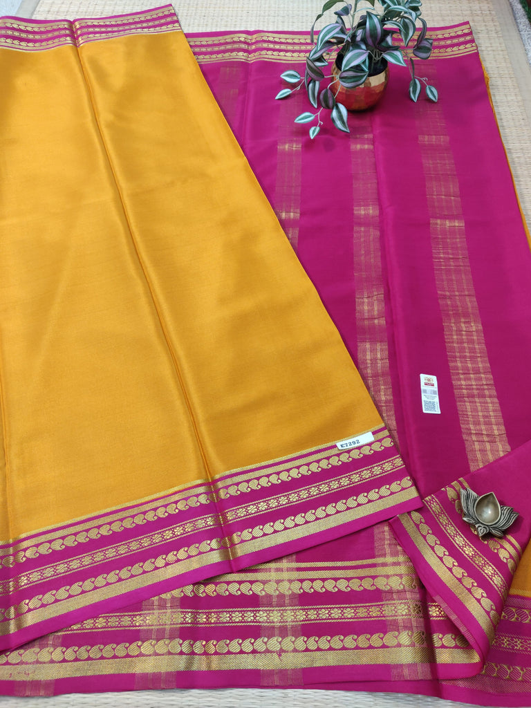 Pure Crepe Silk Saree #E7292
